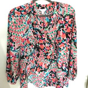 Lilly Pulitzer Elsa Silk Top